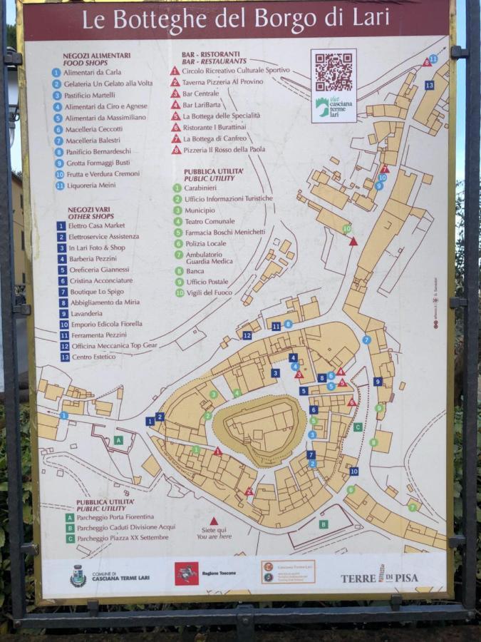 Ciglieri Santermo Casciana Terme Lari Pet&Bike Friendly Free Park Lejlighed Eksteriør billede